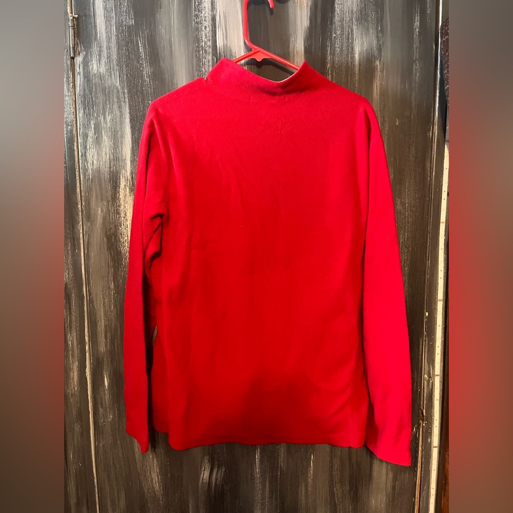 Arkansas Razorbacks fleece pullover size large - Picture 5 of 5